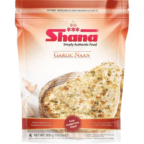 Garlic Naan | Shana Foods Canada