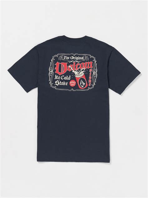 Ice Cold Stoke Short Sleeve Tee Navy Volcom Us