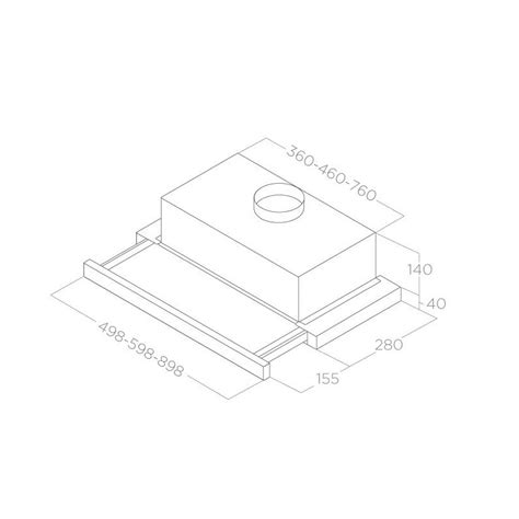 Elica Ugradni Aspirator Elite Lux Grvt A Inelektronik