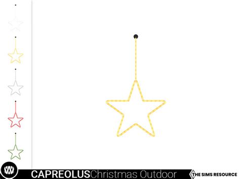 The Sims Resource Capreolus Wall Light Star