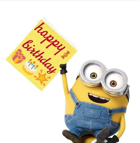 Happy Birthday Minions Happy Birthday Pictures Happy Birthday Cards