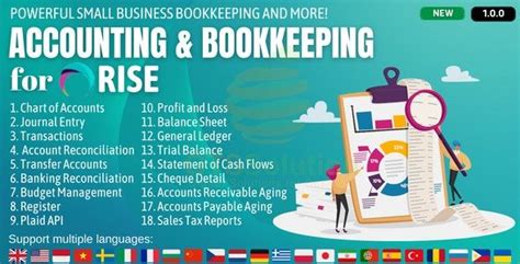 Accounting And Bookkeeping Plugin For Rise Crm Bookkeeping Chart Of