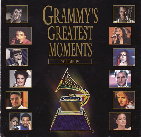 Various Grammys Greatest Moments Volume Iv Releases Discogs