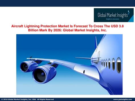 Ppt Aircraft Lightning Protection Market Is Expected To Witness Significant To 20226