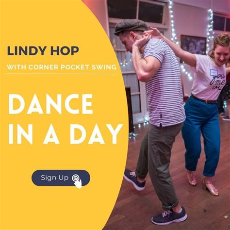 Intro To Lindy Hop 6 Count Steps Saturday 10am Workshop 3hrs 12th