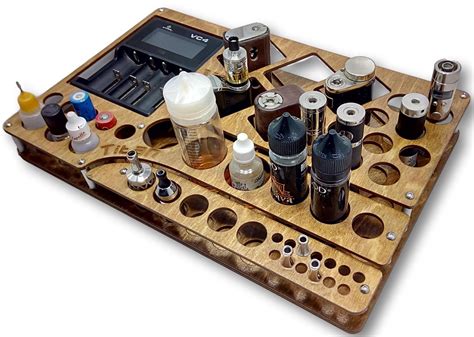 Vape Stand Titan V2walnut Etsy