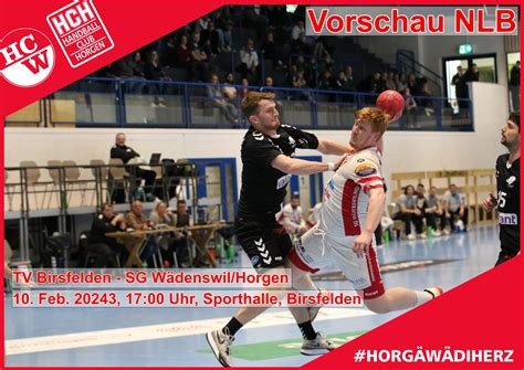 Vorschau Nlb Tv Birsfelden Sg W Denswil Horgen Sghw