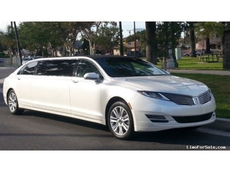 New 2014 Lincoln Mkz Sedan Stretch Limo American Limousine Sales Los