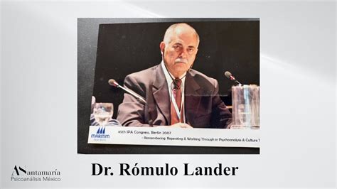 Homenaje A Dr Romulo Lander Abril Youtube