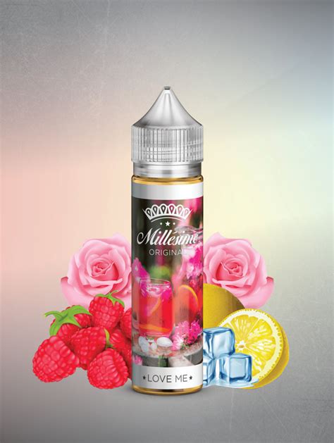 Millésime E liquide Gamme Original 50ML Citronnade Rose 50ML