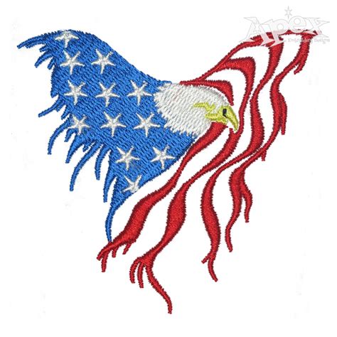 Patriotic Embroidery Designs - Apex Embroidery