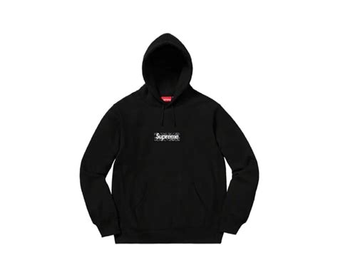 Sasom เสื้อผ้า Supreme Bandana Box Logo Hooded Sweatshirt Black เช็คราคาล่าสุด