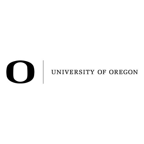 University of Oregon Logo Black and White – Brands Logos