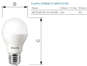 Philips Coreproledbulb W E K V A