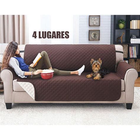 Capa Protetora Sofa 4 Lugares Pet Cachorro Gato Comida Bebida Shopee