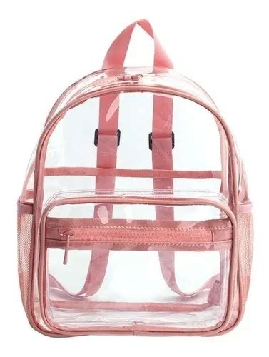 Mochila Feminina Bolsa De Pvc Transparente Bolsa De Moda Fem Mercadolivre