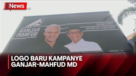 Disambut Antusias Warga Sebut Logo Baru Ganjar Mahfud Lebih Visioner