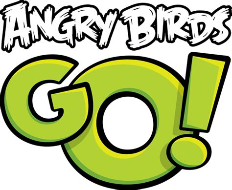 New Angry Birds Go Kart Racing Game Angry Birds Go Logo Clipart