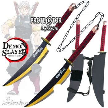 Espada Uzui Demon Slayer Dobles