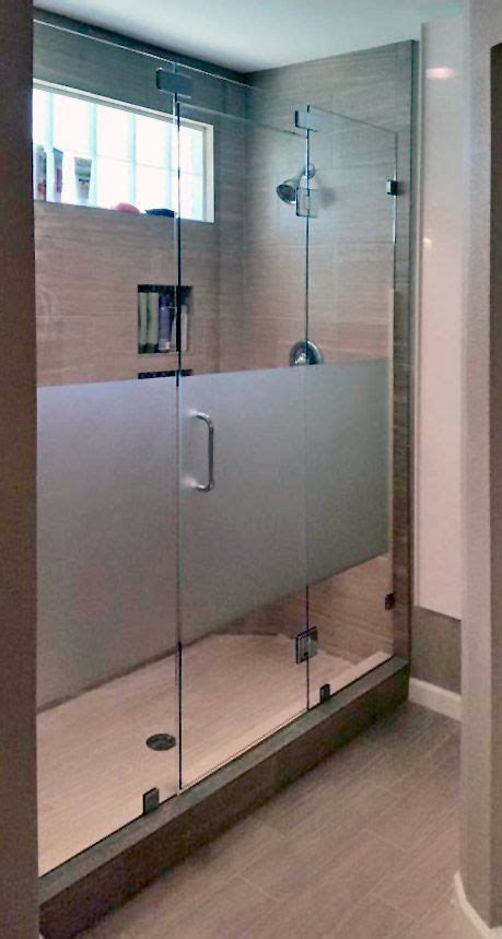 Frosted Textured Glass Shower Doors Glass Door Ideas