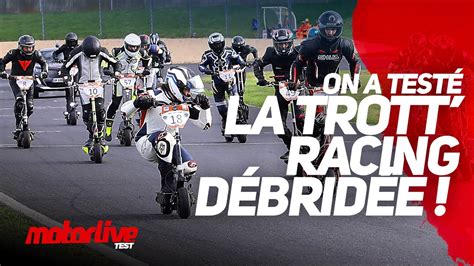 On A Test La Trottinette Racing D Brid E Test Motorlive Youtube