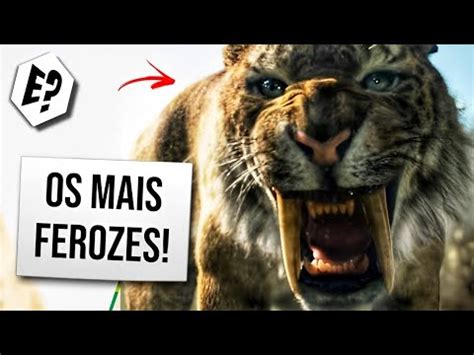 5 ANIMAIS ATERRORIZANTES QUE ESTÃO EXTINTOS YouTube