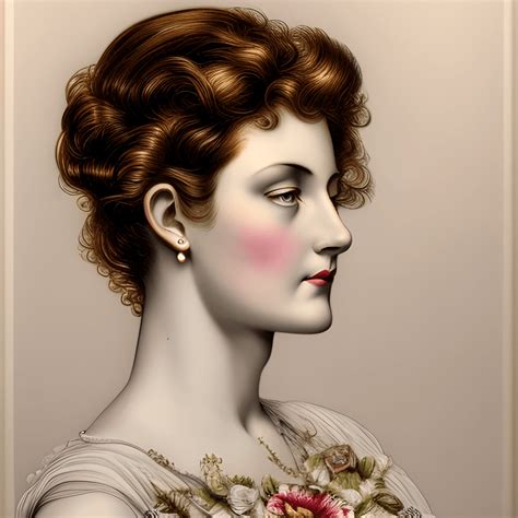 Gibson Girl Digital Graphic · Creative Fabrica