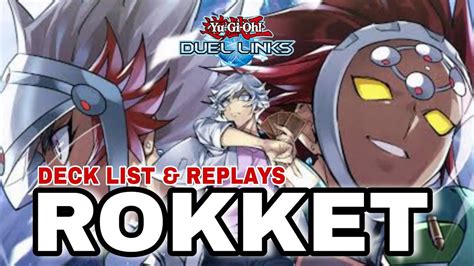 Rokket Top Tier Deck In Yu Gi Oh Duel Links Youtube