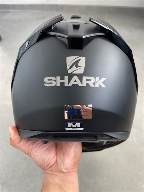 Shark Full Face Helmet M Motorcycles Motorcycle Apparel On Carousell