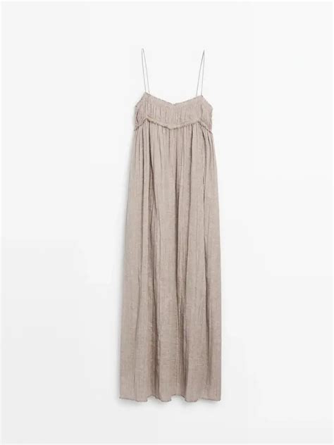 Este Vestido De Massimo Dutti Con Precio De Zara Se Agotar Antes De