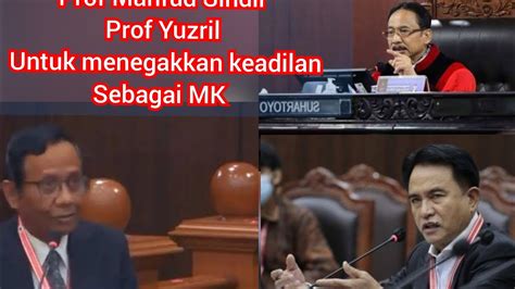 Sidang Perdana Mahfud Md Hasil Pilpres Mk Harus Menegakan Keadilan