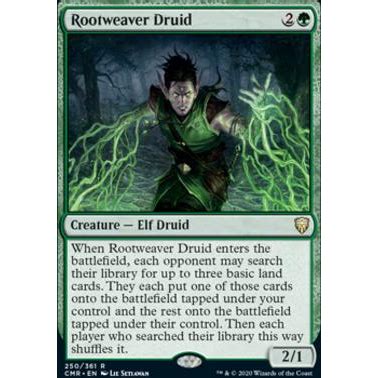 Rootweaver Druid Commander Legends Cmr Shopee Philippines