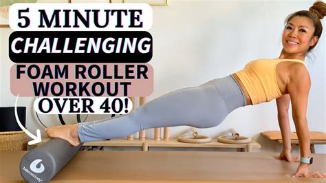 Daily 5 Minute Full Body Foam Roller Workout Get Sculpted Over 40 Youtube