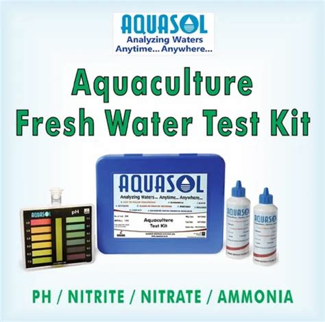 Easy Portable Water Test Kit Aquaculture Packaging Type Box At Rs