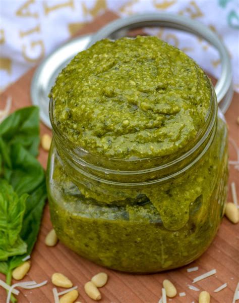 Nonna S Homemade Basil Pesto Recipe Basil Pesto Pesto Cooking With Fresh Herbs