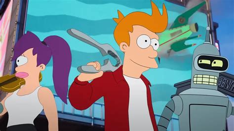 Futurama X Fortnite With Fry Leela And Bender Making An Appearance To