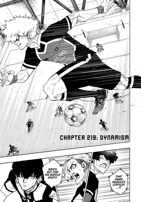 Blue Lock manga Chapter 219