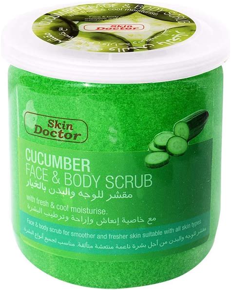 Skin Doctor Face And Body Scrub Cucumber 500 Ml Price In Uae Amazon Uae Kanbkam