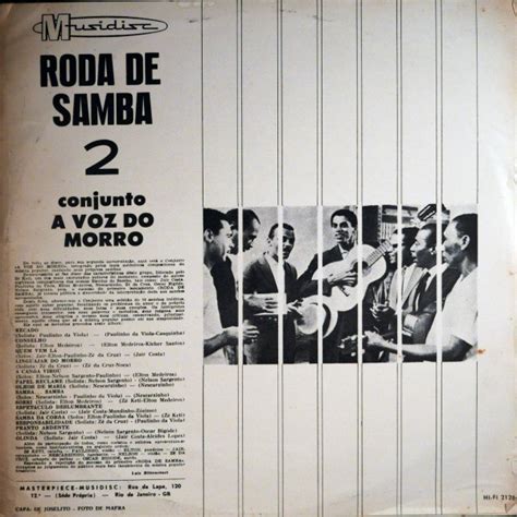 Conjunto A Voz Do Morro Roda De Samba