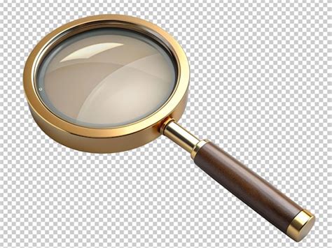 Premium Psd Magnifying Glass