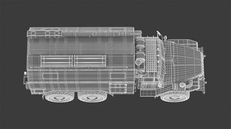 Ural 4320 Command 3d Model By Frezzy