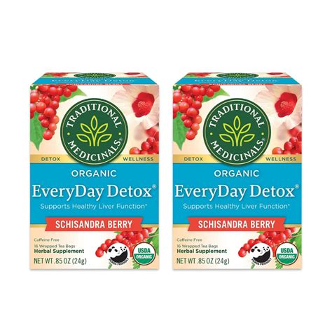 Amazon Traditional Medicinals Organic Everyday Detox Schisandra