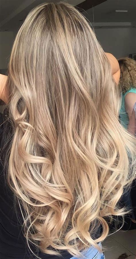 Dirty Blonde Hair Colour Ideas Dark Blonde With Subtle Peach