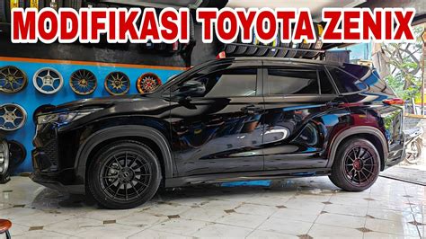 Modifikasi Toyota Zenix Ganti Velg Dan Custom Per Garasi Velg