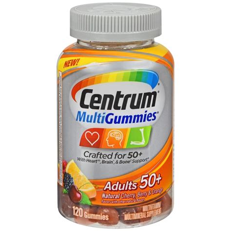 Centrum Multi Gummies Adults Assorted Flavors Ea Medcare