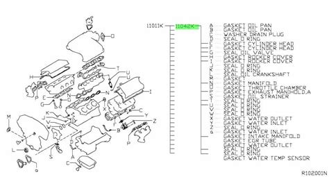 Full Parts Diagram For The 2010 Nissan Murano