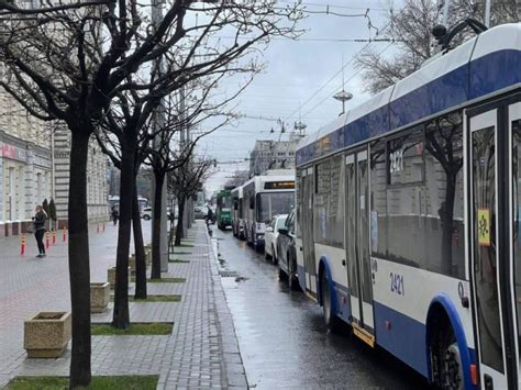 Traficul Rutier Pe Bulevardul Stefan Cel Mare Si Sfant Din Capitala