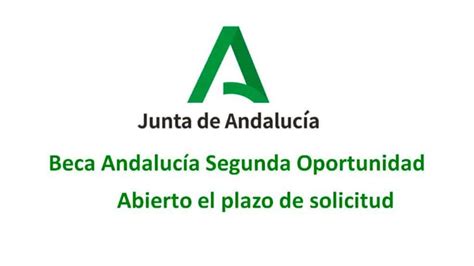 Beca Andalucía Segunda Oportunidad AlMinutoNoticias