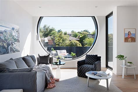 Outstanding Round Window Design For Modern House