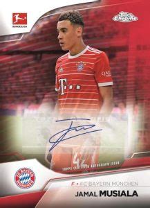 Topps Chrome Bundesliga Checklist Set Info Boxes Date